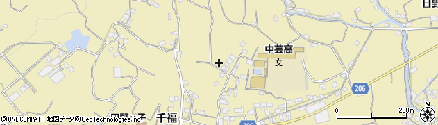高知県安芸郡田野町1222周辺の地図