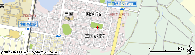 鍋倉公園周辺の地図