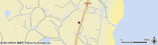 大分県杵築市奈多1055周辺の地図