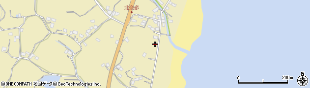 大分県杵築市奈多986周辺の地図