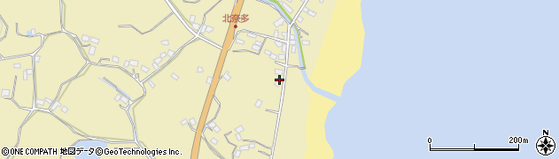 大分県杵築市奈多987周辺の地図