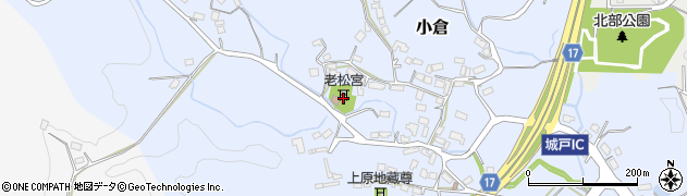 佐賀県三養基郡基山町小倉1308周辺の地図