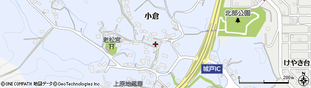 佐賀県三養基郡基山町小倉1324-1周辺の地図
