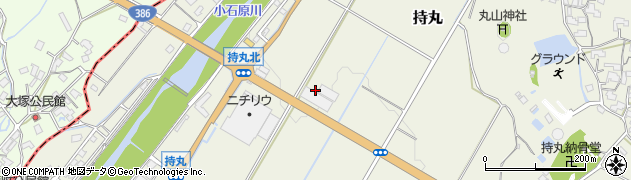 福岡県朝倉市持丸716周辺の地図