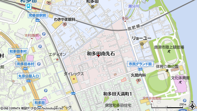 〒847-0081 佐賀県唐津市和多田南先石の地図