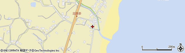 大分県杵築市奈多967周辺の地図
