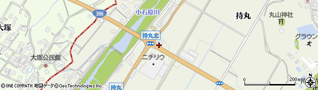 福岡県朝倉市持丸700周辺の地図