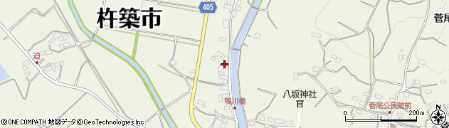 大分県杵築市鴨川1717周辺の地図
