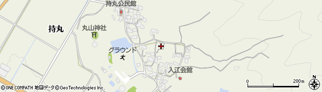 福岡県朝倉市持丸1078周辺の地図