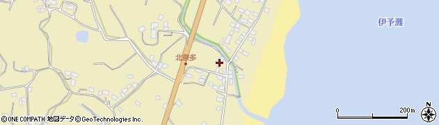 大分県杵築市奈多961周辺の地図