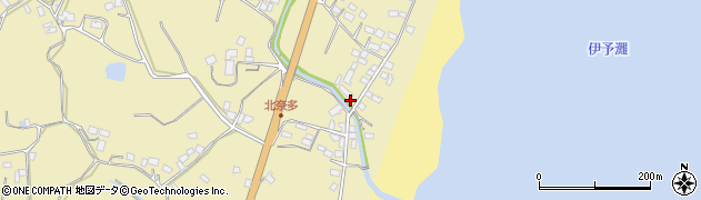 大分県杵築市奈多940周辺の地図