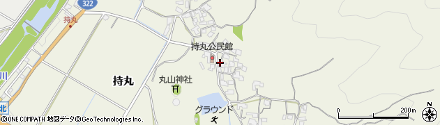 福岡県朝倉市持丸990周辺の地図