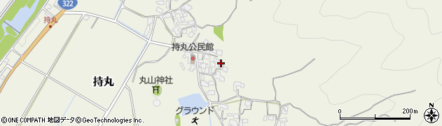 福岡県朝倉市持丸979周辺の地図