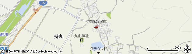 福岡県朝倉市持丸996周辺の地図