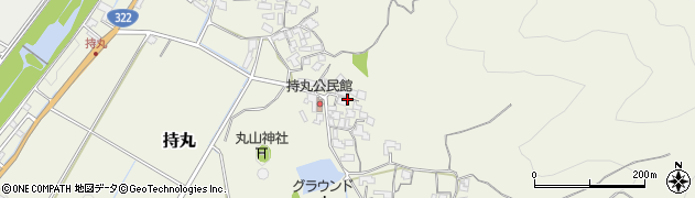 福岡県朝倉市持丸988周辺の地図