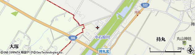 福岡県朝倉市持丸1545周辺の地図