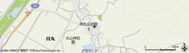福岡県朝倉市持丸987周辺の地図
