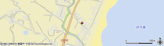 大分県杵築市奈多1201周辺の地図