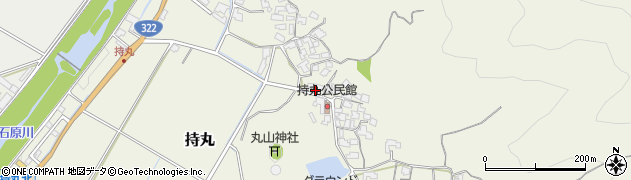 福岡県朝倉市持丸944周辺の地図