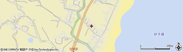 大分県杵築市奈多1202周辺の地図