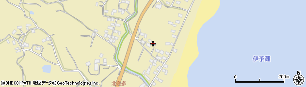 大分県杵築市奈多1200周辺の地図