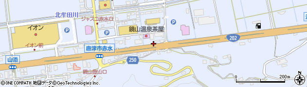 中央観光バス株式会社唐津本社周辺の地図