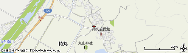 福岡県朝倉市持丸942周辺の地図