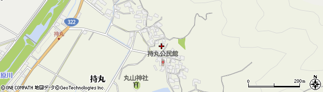 福岡県朝倉市持丸945周辺の地図