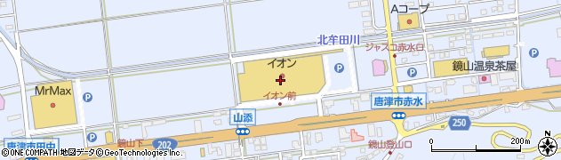イオン唐津店周辺の地図