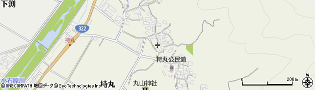 福岡県朝倉市持丸939周辺の地図