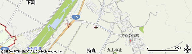 福岡県朝倉市持丸765周辺の地図