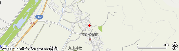 福岡県朝倉市持丸930周辺の地図