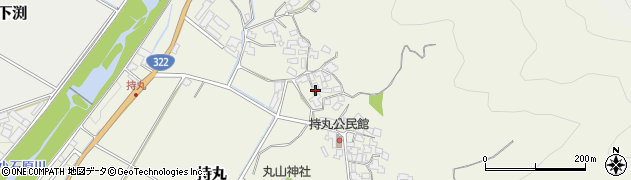 福岡県朝倉市持丸937周辺の地図