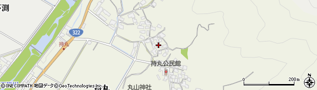 福岡県朝倉市持丸935周辺の地図