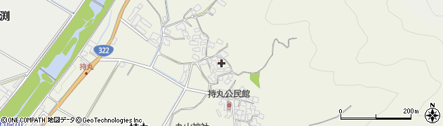 福岡県朝倉市持丸915周辺の地図