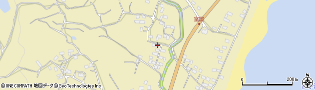 大分県杵築市奈多1457周辺の地図