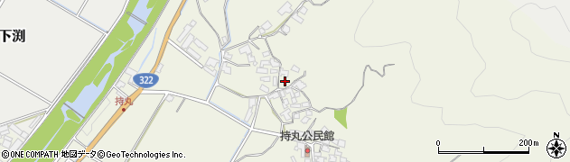 福岡県朝倉市持丸865周辺の地図
