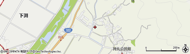 福岡県朝倉市持丸759周辺の地図