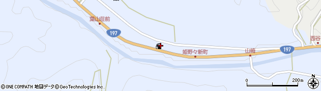 高知県高岡郡津野町姫野々376周辺の地図