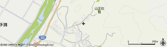 福岡県朝倉市持丸837周辺の地図