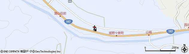 鍋島石油店周辺の地図