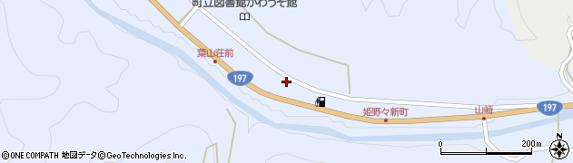 高知県高岡郡津野町姫野々392周辺の地図