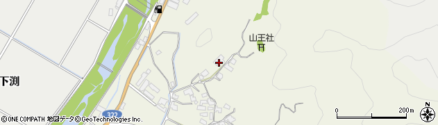福岡県朝倉市持丸1613周辺の地図