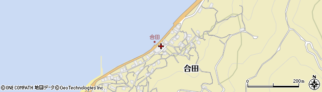 ＪＡ西宇和　合田事業所合田集荷場周辺の地図