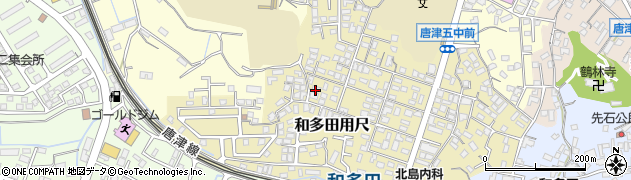 佐賀県唐津市和多田用尺8周辺の地図