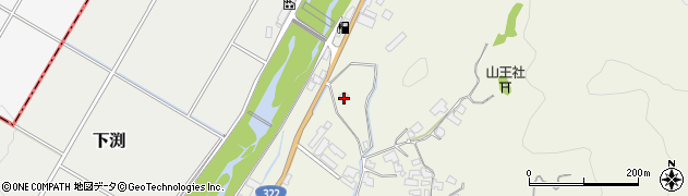 福岡県朝倉市持丸819周辺の地図
