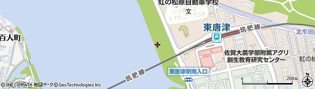 佐賀県唐津市松南町2周辺の地図