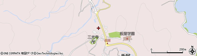 福岡県福岡市早良区板屋周辺の地図