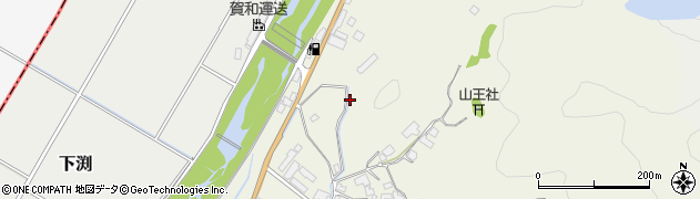 福岡県朝倉市持丸1611周辺の地図