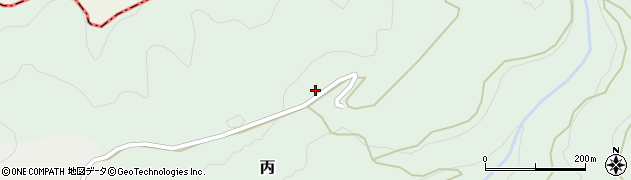 高知県安芸郡奈半利町丙304周辺の地図